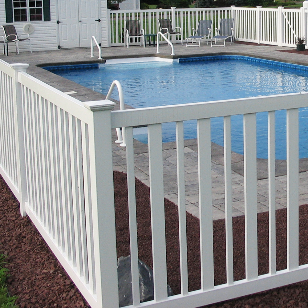 Durables Pool Fence HeartLand Deck & Fence